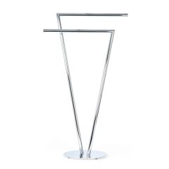 BETTER LIVING Sette Double Towel Stand - Chrome