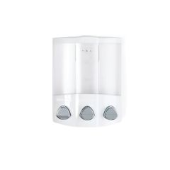 BETTER LIVING TRIO 3 x 435ml Shower Dispenser 3 - White 