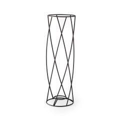 BETTER LIVING Twist Toilet Tissue Reserve - Matte Black