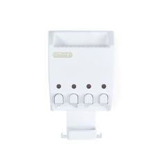 BETTER LIVING Ulti-Mate 4 x 430ml Dispenser 4 Shower Caddy - White