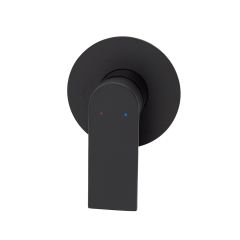 AGUZZO Prato Wall Mounted Bath & Shower Mixer - Matte Black