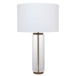 CAFE LIGHTING Forrester Crystal Table Lamp