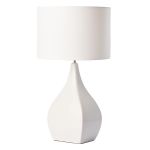 CAFE LIGHTING Sabrina Table Lamp - White