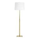 CAFE LIGHTING Vernon Floor Lamp - Brass