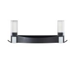 BETTER LIVING Clever Combo - 2 x Clever Soap and Sanitiser Dispensers + 1 x Clever Flip Shelf - Matte Black
