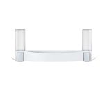 BETTER LIVING Clever Combo - 2 x Clever Soap and Sanitiser Dispensers + 1 x Clever Flip Shelf - Matte White