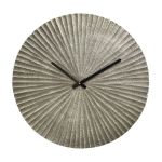 SSH COLLECTION Chizzel 58cm Wide Wall Clock - Antique Grey