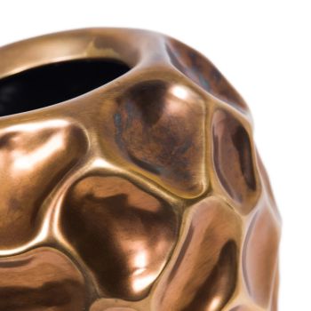 SSH COLLECTION Pluto 35.5cm Tall Vase - Antique Brass