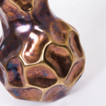 SSH COLLECTION Pluto 37cm Tall Vase - Antique Brass