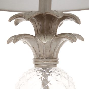 CAFE LIGHTING Langley Table Lamp - Antique Silver