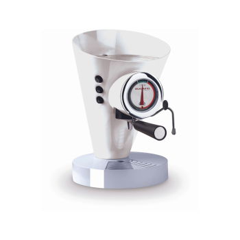 BUGATTI Diva Espresso Coffee Machine - White