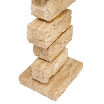 CAFE LIGHTING Hamburg Marble Table Lamp - Natural