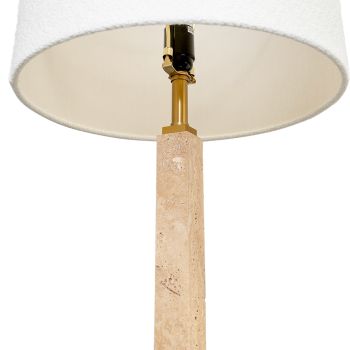 CAFE LIGHTING Essex Marble Table Lamp - Natural