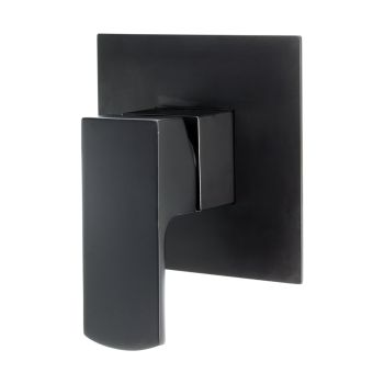 AGUZZO Terrus Wall Mounted Bath & Shower Mixer - Matte Black