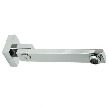 AGUZZO Wall Mounted Square Bathroom Swivel Spout - Chrome