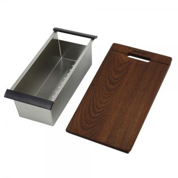 SWEDIA Dante / Dromma Chopping Board and Colander Kitchen Sink Add-On