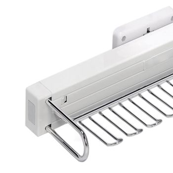 HEUGER Pandora Slide-out Side Mounted Wardrobe Tie Rack
