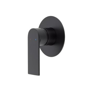 AGUZZO Prato Wall Mounted Bath & Shower Mixer - Matte Black