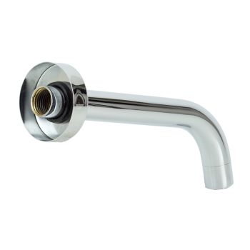 VALE Symphony Wall Mounted Round Bath Spout - Chrome