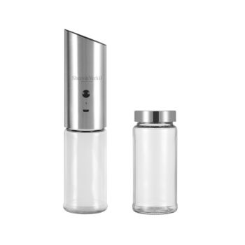 SHERVIN VERKIL Gravity Salt and Pepper Mill/Spice Grinder and Extra Jar