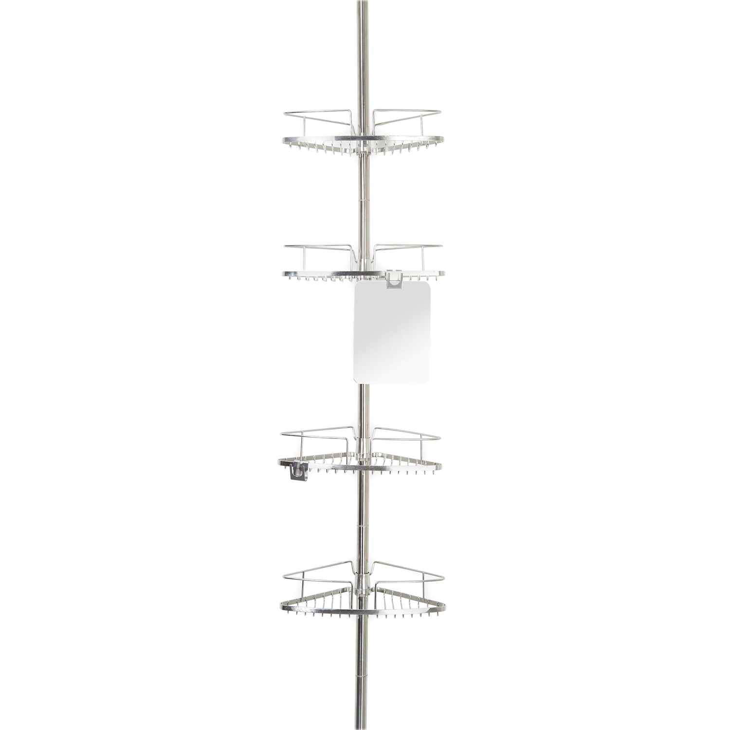 BETTER LIVING Fineline 4 Tension Shower Caddy - Stainless Steel