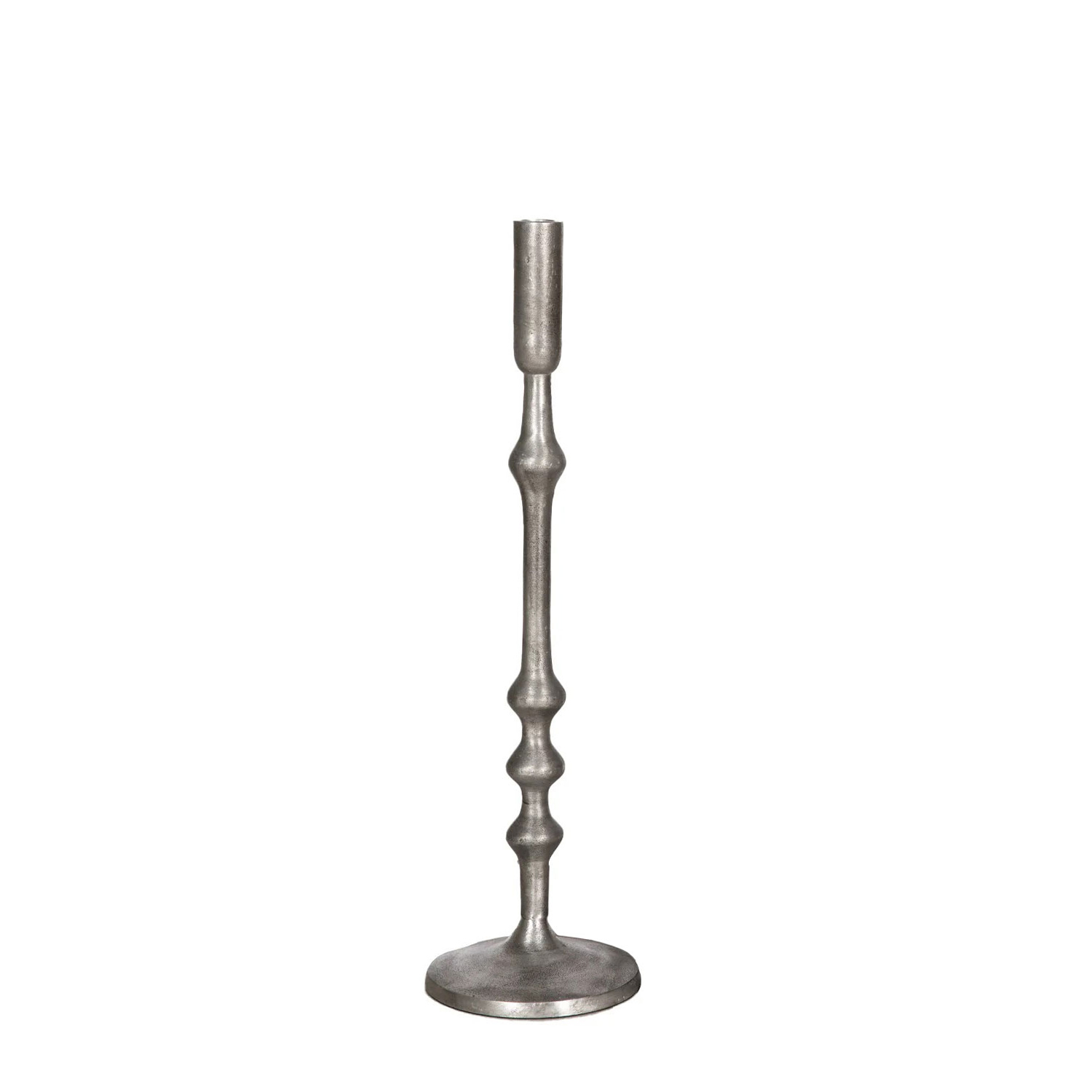 SSH COLLECTION Nova 50cm Candle Stand - Antique Silver