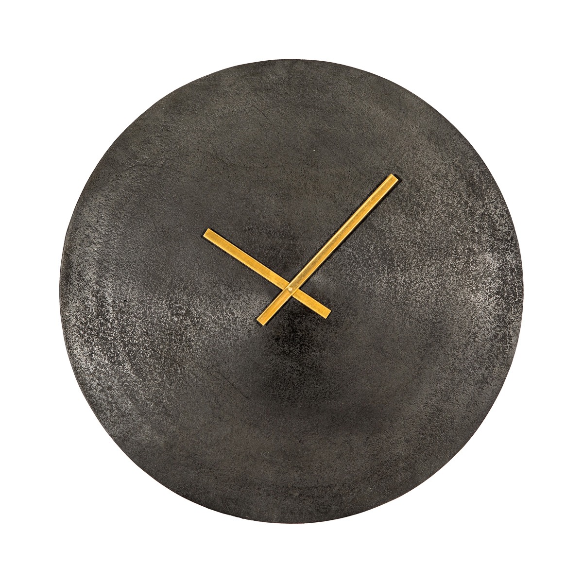 SSH COLLECTION Santos 60cm Wide Round Wall Clock - Antique Black