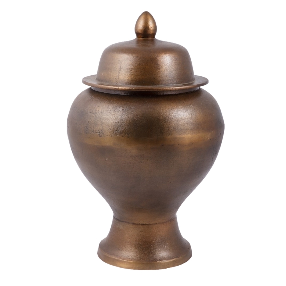 SSH COLLECTION Zanzibar Large 55cm Ginger Pot - Bronze