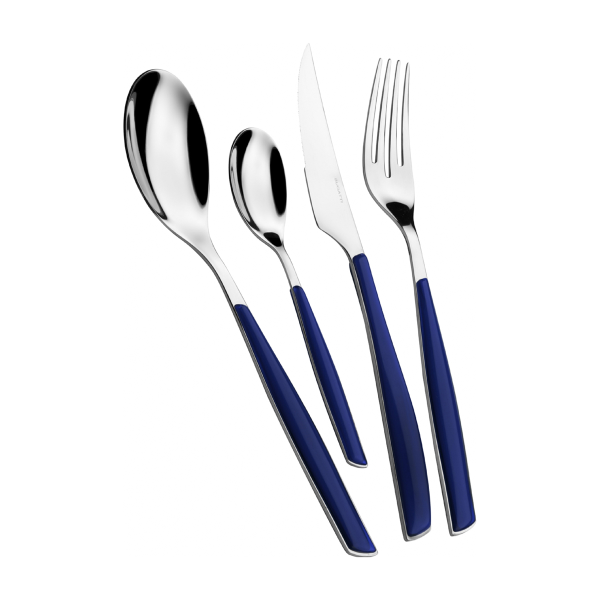 BUGATTI Glamour 24 Piece Cutlery Set - Blueberry