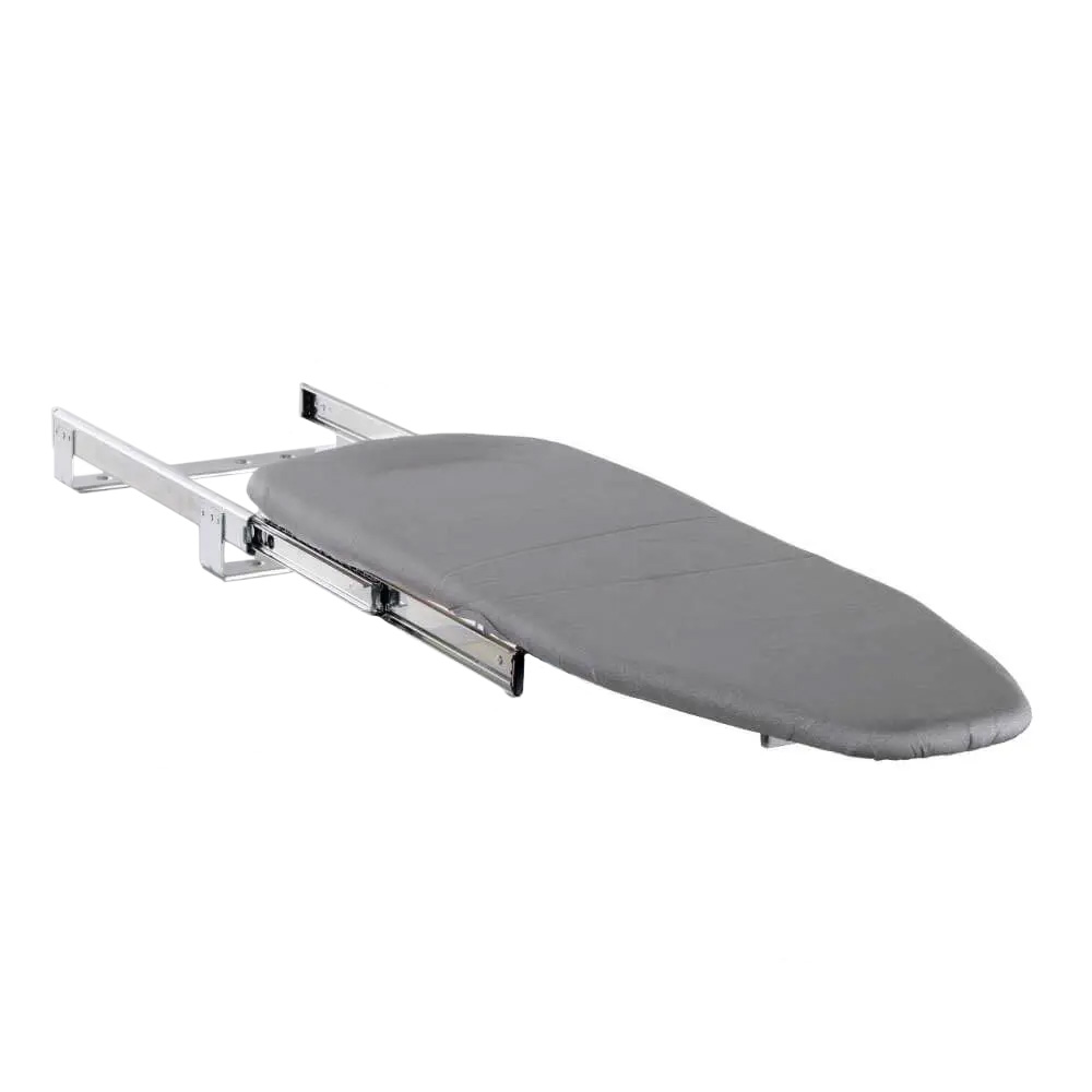 HEUGER 810mm Fold-Out Hide-Away Ironing Board