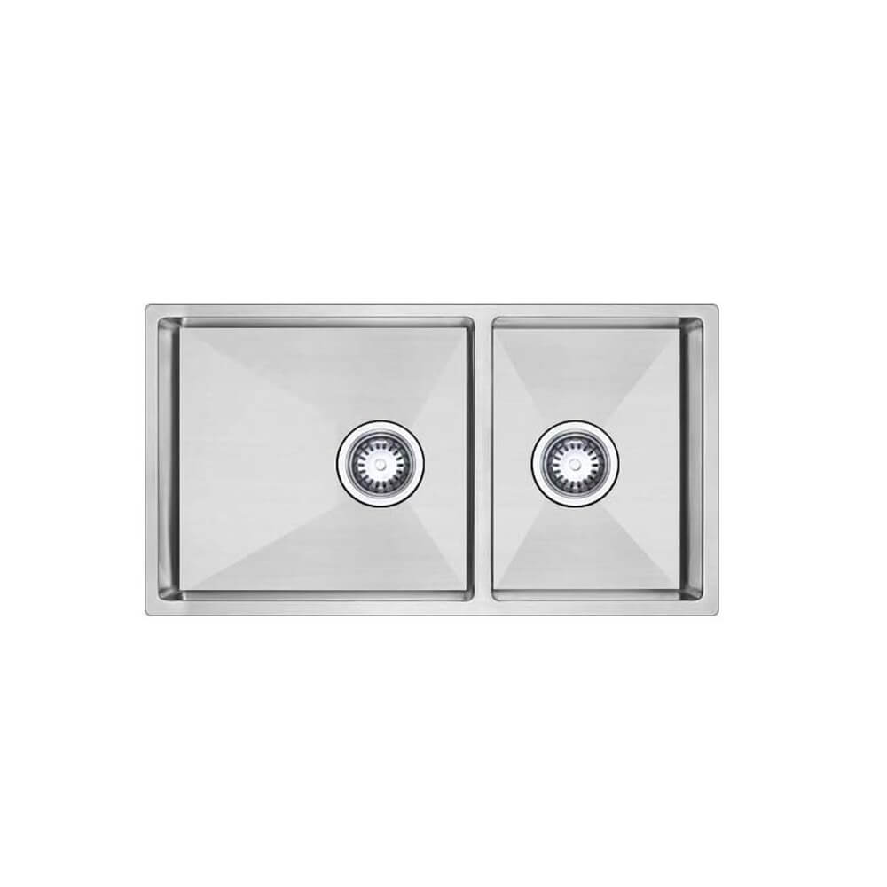 HIGOLD 80cm 1 & 1/2 Bowl Kitchen Sink - Stainless Steel