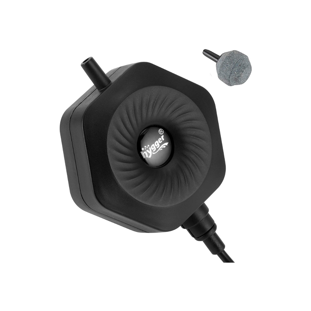 HYGGER Aquarium Hexagon Mini Air Pump