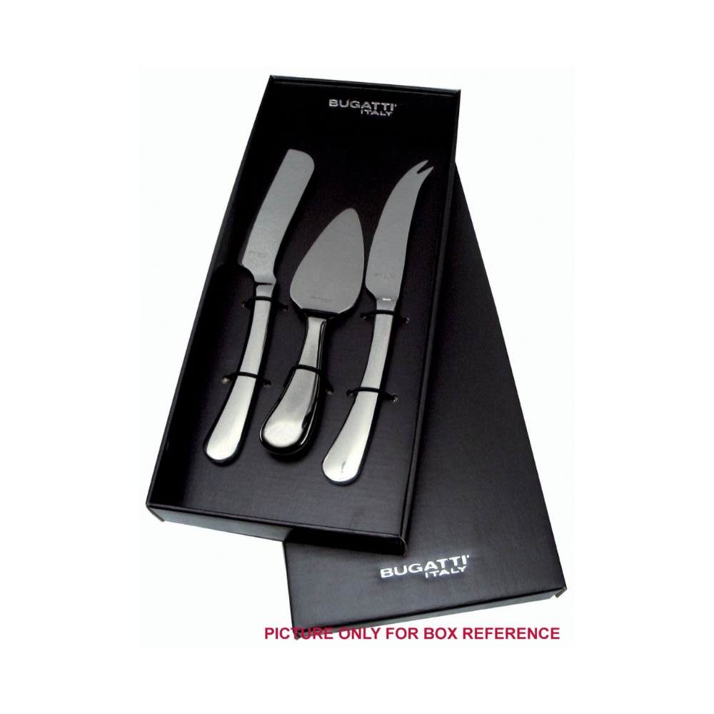 BUGATTI Settimocielo 3 Piece Cheese Set