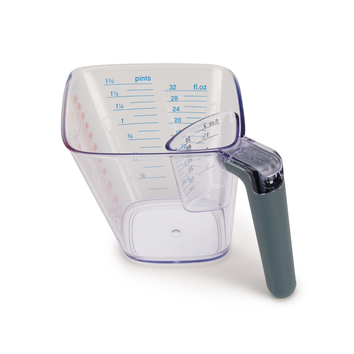 JOSEPH JOSEPH Align 2 Piece Easy-read Measuring Jug Set