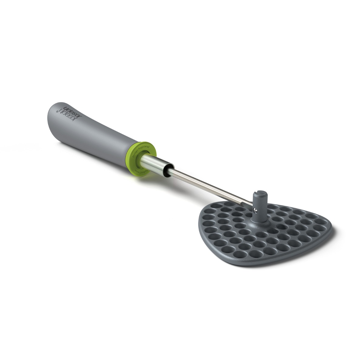 JOSEPH JOSEPH Delta Folding Masher - Grey/Green