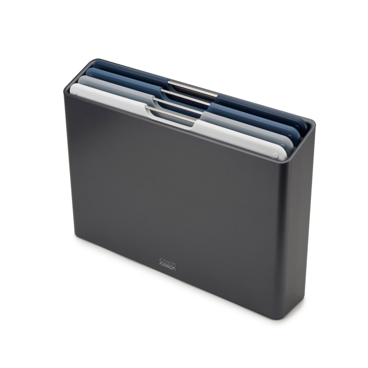 JOSEPH JOSEPH Folio 4 Piece Large Chopping Board Set - Graphite