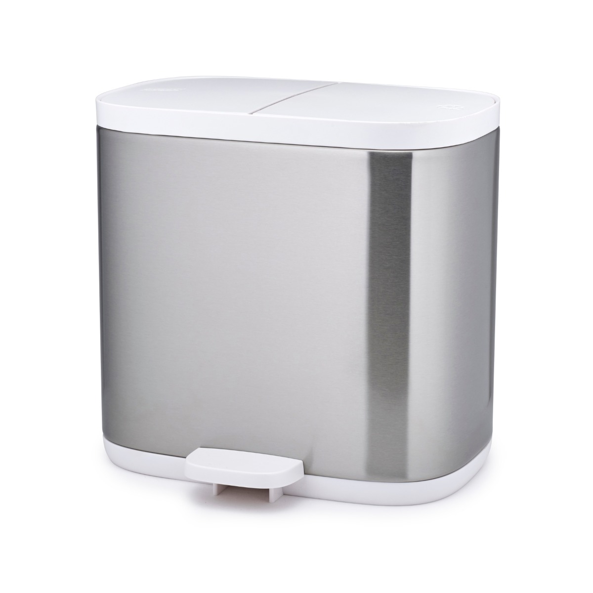 JOSEPH JOSEPH Split 6 Litre Steel Waste and Recycling Bin