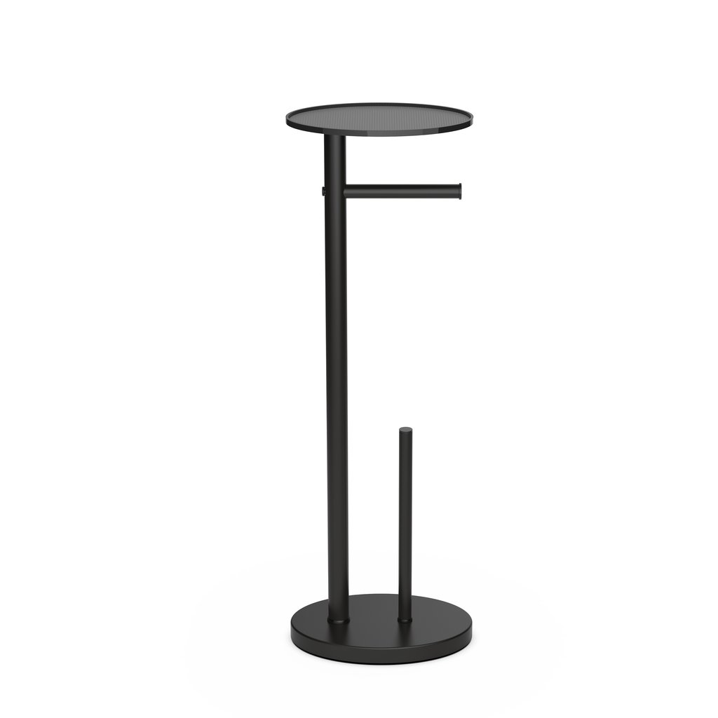 BETTER LIVING Ovo Toilet Caddy - Matte Black