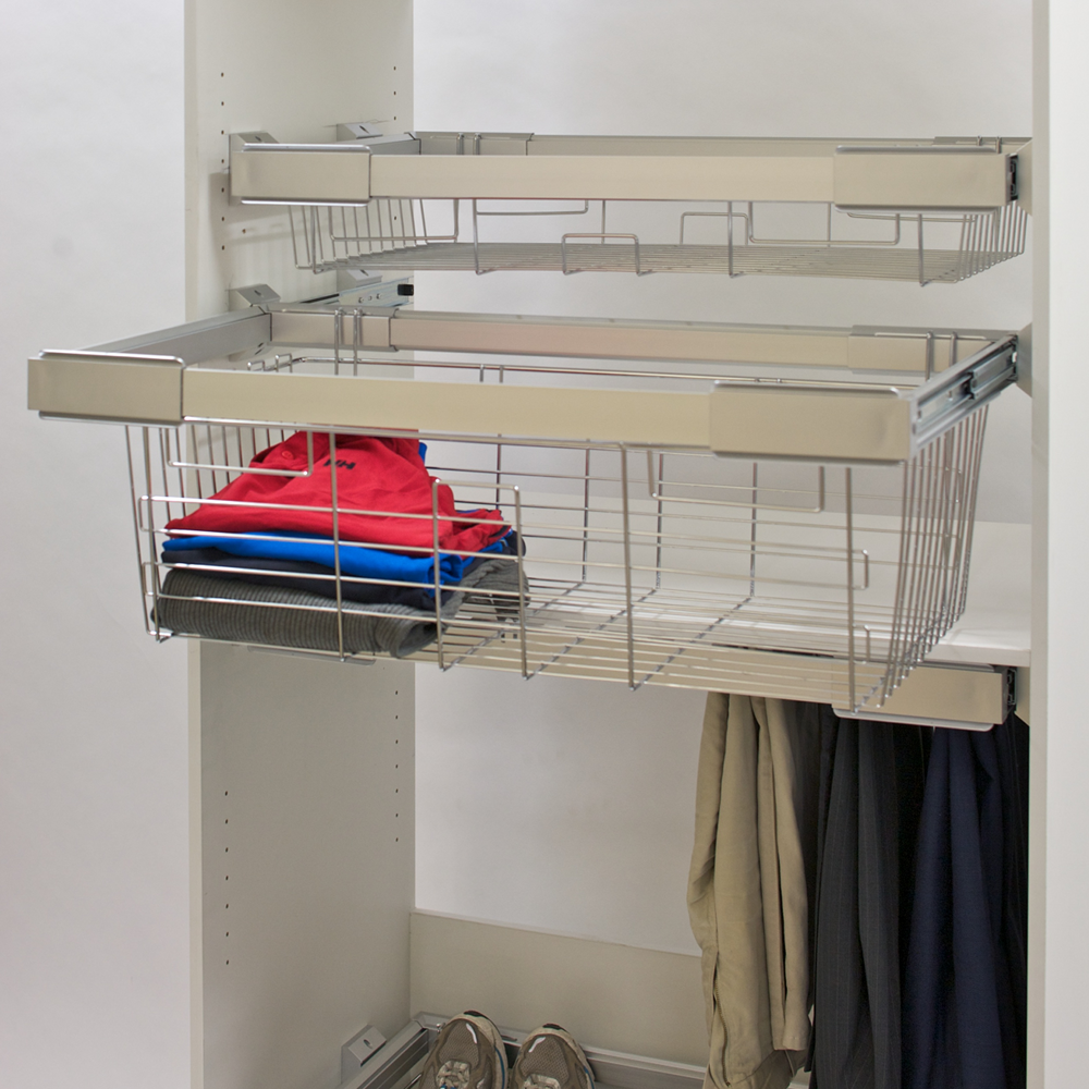 HEUGER Pull Out Deep Wardrobe Basket