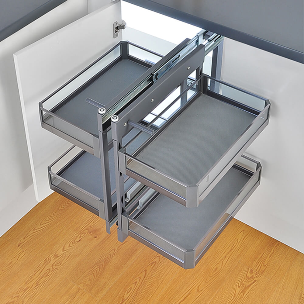 ELITE Galley Magic Corner II Pull-Out Kitchen Corner Storage
