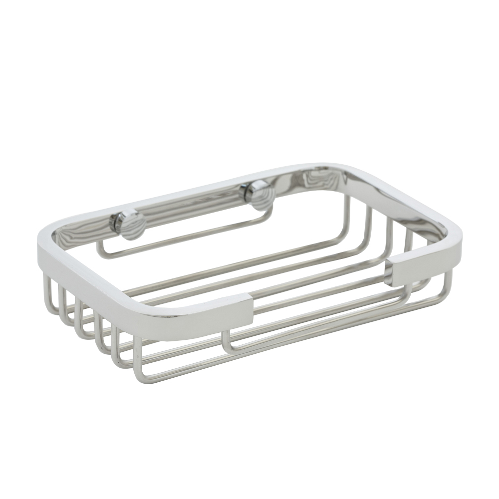 AGUZZO Stainless Steel Soap Basket Dish - Chrome