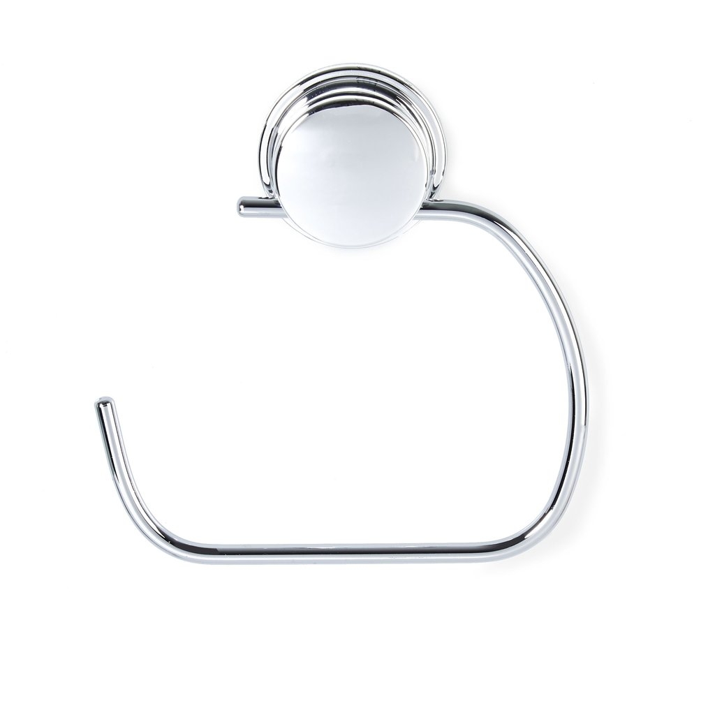 BETTER LIVING Kroma Stick N Lock Toilet Roll or Towel Holder - Chrome