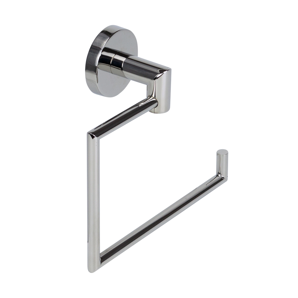 VALE Symphony Bathroom Hand Towel Holder - Polished Stainless Steel