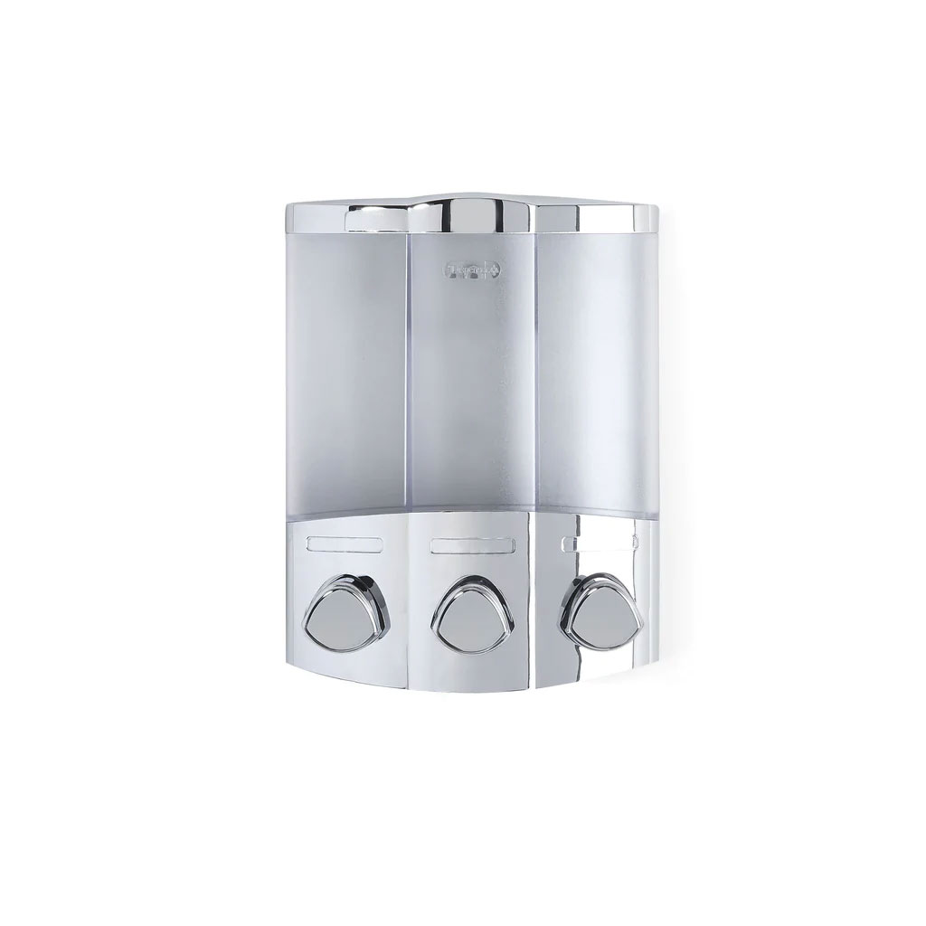 BETTER LIVING TRIO 3 x 435ml Shower Dispenser 3 - Chrome