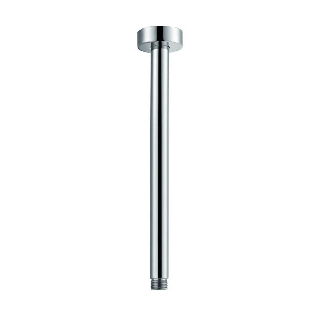 VALE 400mm Ceiling Mounted Round Shower Arm - Chrome