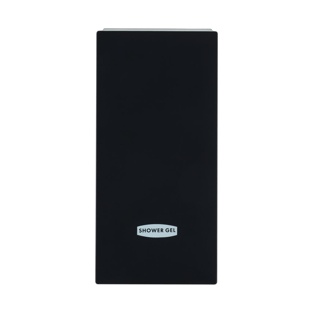 BETTER LIVING Wave Lockable 465ml Soap and Sanitiser Dispenser - Matte Black