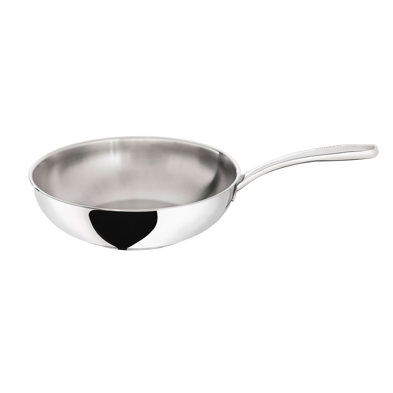 BUGATTI 30cm Stainless Steel Wok