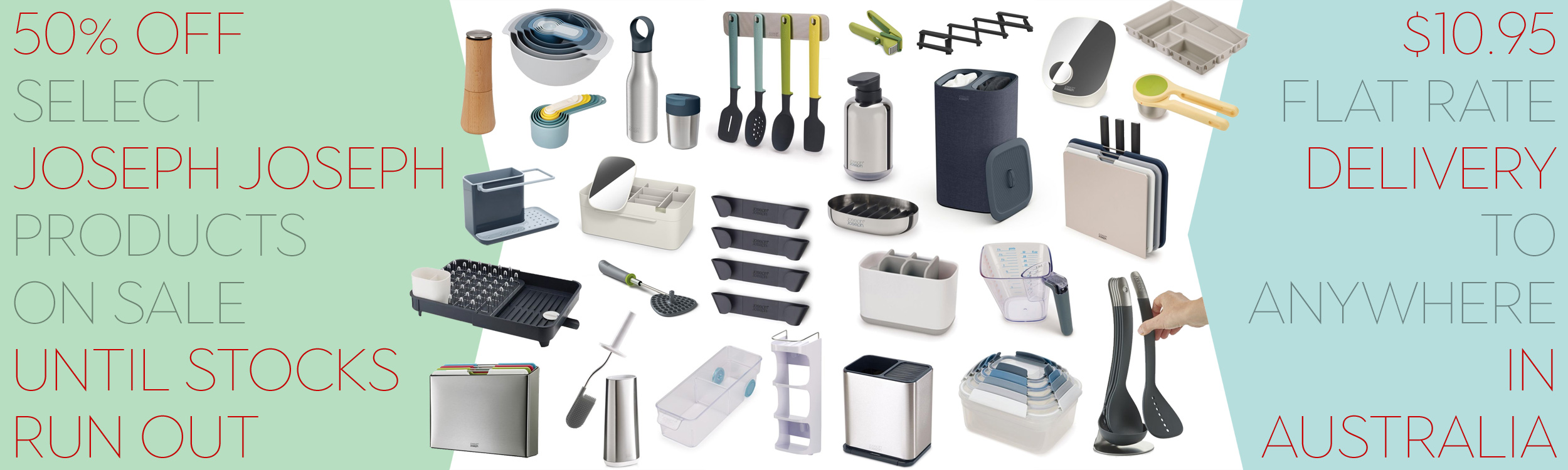 50% OFF select JOSEPH JOSEPH products