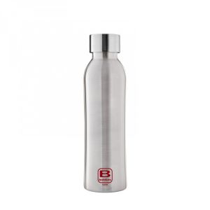 BUGATTI B-Bottle Twin Wall 500ml Drink Bottle - Brushed Steel