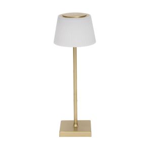 CAFE LIGHTING Tate Rechargeable LED Touch Lamp - Gold